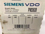 Siemens PM3608 Blower Motor 12 Volts