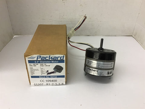 Packard 82733 1/50-1/80 HP 115 Volt 3000 Rpm 2 Speed