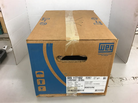Weg 00336ES1DJP56C 3 HP Pump Motor 230 volts 3600 Rpm 2P 56HC Frame Single phase