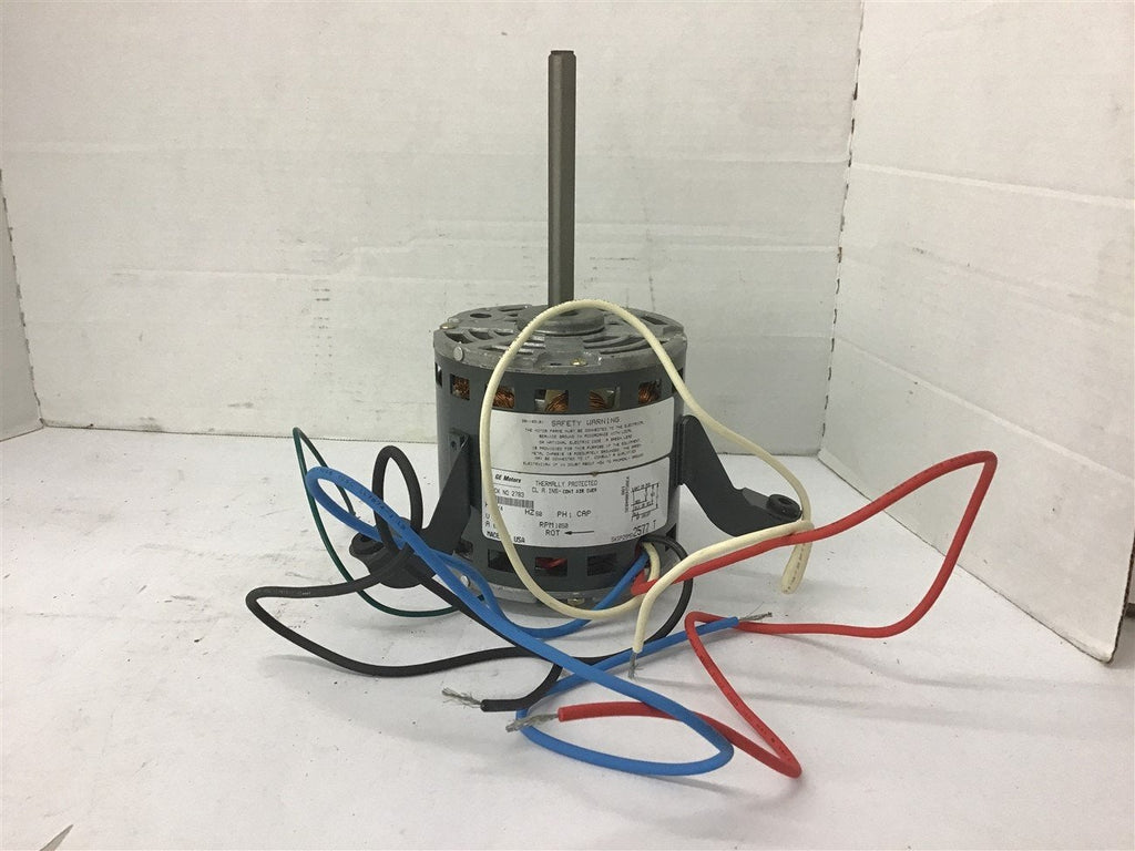 GE 5KSP29MG2577 1/4 HP AC Motor 115 Volts 1050 Rpm 3 Speed