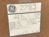 GE 5KSP29MG2577 1/4 HP AC Motor 115 Volts 1050 Rpm 3 Speed