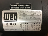 Weg .5036ES3EJP56J 1/2 HP AC Motor 208-230/460 Volts 3600 rpm 2P 56J Frame