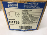 Fasco D1139 1/50 HP AC Motor 1550 Rpm 3 Speed