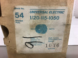 Universal Electric CA3G639N Stock 54 Shaded Pole Motor 1/20HP 1050 RPM 115V Open