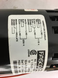 Fasco D456 Shaded Pole Motor 1/15 HP 3000 Rpm 115/230 V Open Ventilation