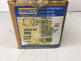 Fasco D402 1/60 HP AC Motor 115 Volts 3000 Rpm