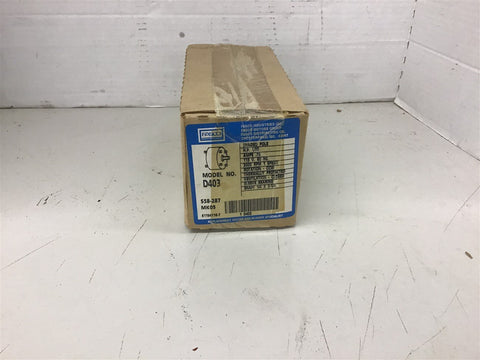 Fasco D403 1/50 Hp AC Motor 115 Volts 3000 Rpm 1 Speed