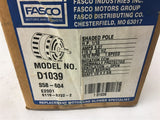 Fasco D1039 1/10 HP AC Motor 115 Volts 1610 rpm 1 Speed