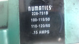 Numatics, 555Bb415K, 120 V, 50/60 Hz, 16 Amps, Replacement Unit # 554Bb400K