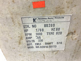 Brinkley 80280 1/60 Hp AC Motor 3000 Rpm 230 volts
