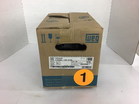 Weg .5036OS1BJPRW56J-S 1/2 HP AC Motor 115/208-230 Volts 3600 Rpm 2P 56J Frame