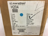 Marathon Electric H204 1/12 HP AC Motor 115 volts 1140 Rpm 2.4 Amps 56CZ Frame