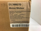 Dayton 3M827D 1/15 HP AC Motor 115 Volts 1550 RPM 2 Speed