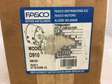 Fasco D910 3/4 Hp blower Motor 1075 rpm 460 volts