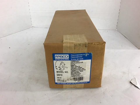 Fasco D910 3/4 HP AC Motor 2.2 amps 460 volts 1075 Rpm