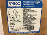 Fasco D910 3/4 HP AC Motor 2.2 amps 460 volts 1075 Rpm