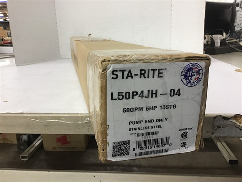 Sta-Rite L50P4JH-04 50 GPM 5 HP 13STG 4" Submersible Well Pump End