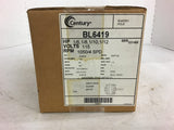 Century BL6419 1/6 1/8 1/10 1/12 HP AC Motor 115 Volts 1050 Rpm 4Spd 42Y