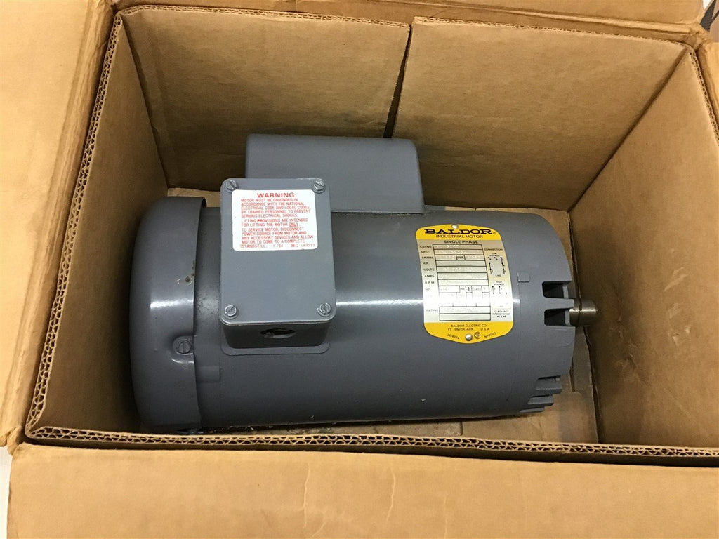 Baldor VL1322T 2 HP AC Motor 115/208-230 Volts 1800 Rpm 4P 145TC Frame