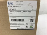 Weg PESW-18V47AX-R32 Enclosed Starter 480 Volts 18 Amp