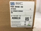 Weg PESW-25V18AX-R33 25 Amp Enclosed Starter 120 volt coil