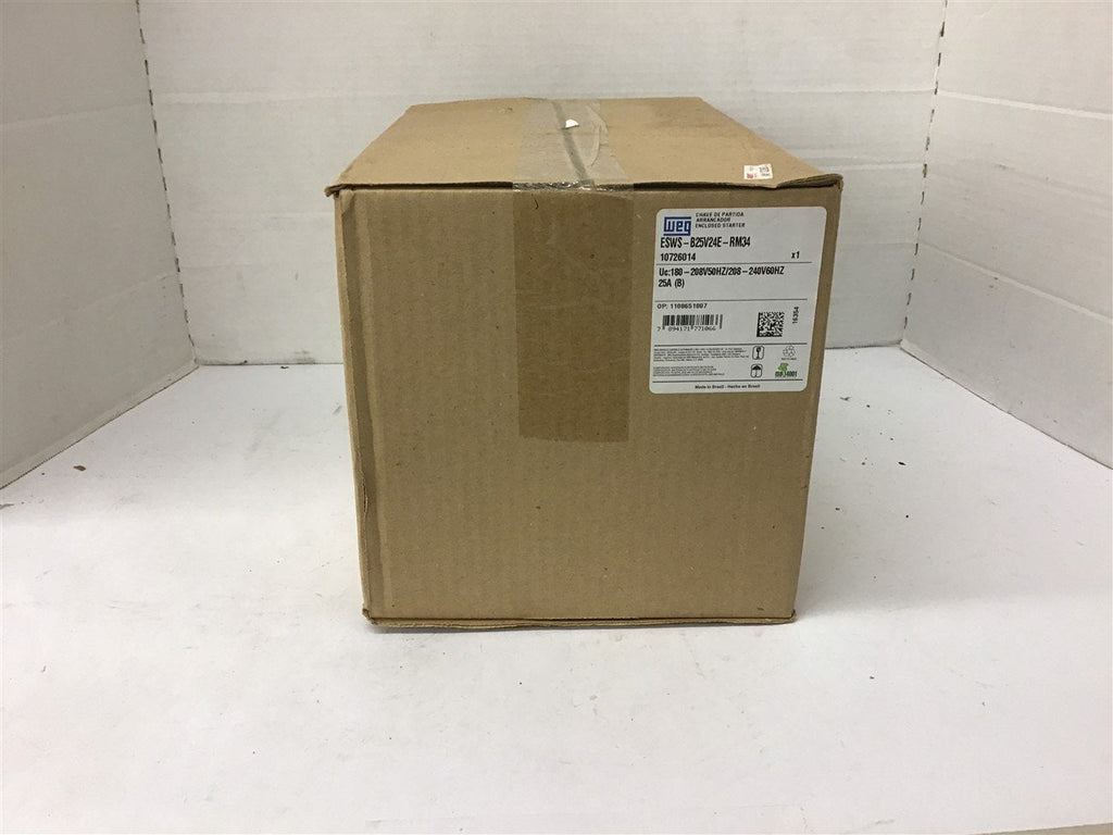 Weg ESWS-B25V24E-RM34 Enclosed Starter 208-240 Vac 25 Amp