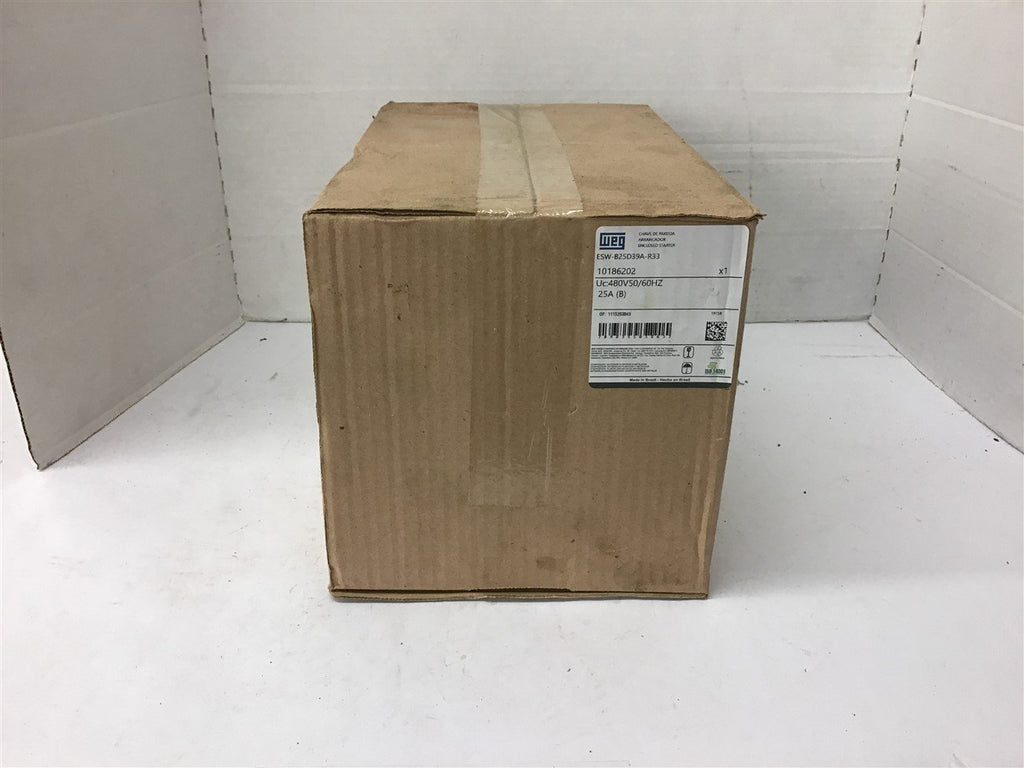 Weg ESW-B25D39A-R33 Enclosed Starter 480 Volts 25 Amp