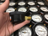 0-160 PSI Pressure Gauge 1/4" Brass NPT Male Port 2" Face 125 gauges