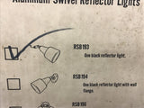 AFCO Lite RBS193 Series Aluminum Swivel Reflector Lights 1 lot of 2