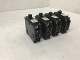Square D Homeline 20 Amp Single Pole Circuit Breaker 120/240 Vac Lot of 4