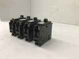Square D Homeline 20 Amp Single Pole Circuit Breaker 120/240 Vac Lot of 4