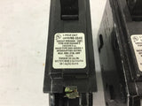 Square D Homeline 20 Amp Single Pole Circuit Breaker 120/240 Vac Lot of 4
