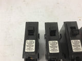 Square D Homeline 20 Amp Single Pole Circuit Breaker 120/240 Vac Lot of 4