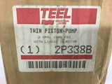Teel 2P338B Twin Piston PUMPS 2 GPM 1000 PSI