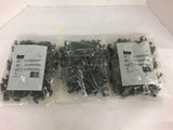 Oatey 3/4'' Half Nail Clamp 100 Units per Bag lot of 3