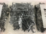 Oatey 3/4'' Half Nail Clamp 100 Units per Bag lot of 3