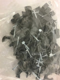 H24050 1/2'' Plastic Half Clamp lot of 2