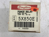 Dayton 5X850E Power Relay SPST-NO-DM 120 Vac