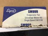 Supco SM999 Evaporator Fan Universal Motor Kit SM999