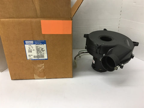 Fasco A136 Blower Motor 115 Volts 3450 Rpm Single Speed