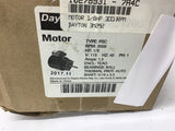 Dayton 3M292BG 1/8 Hp AC Motor 3000 Rpm 1.3 Amps 115 Volts