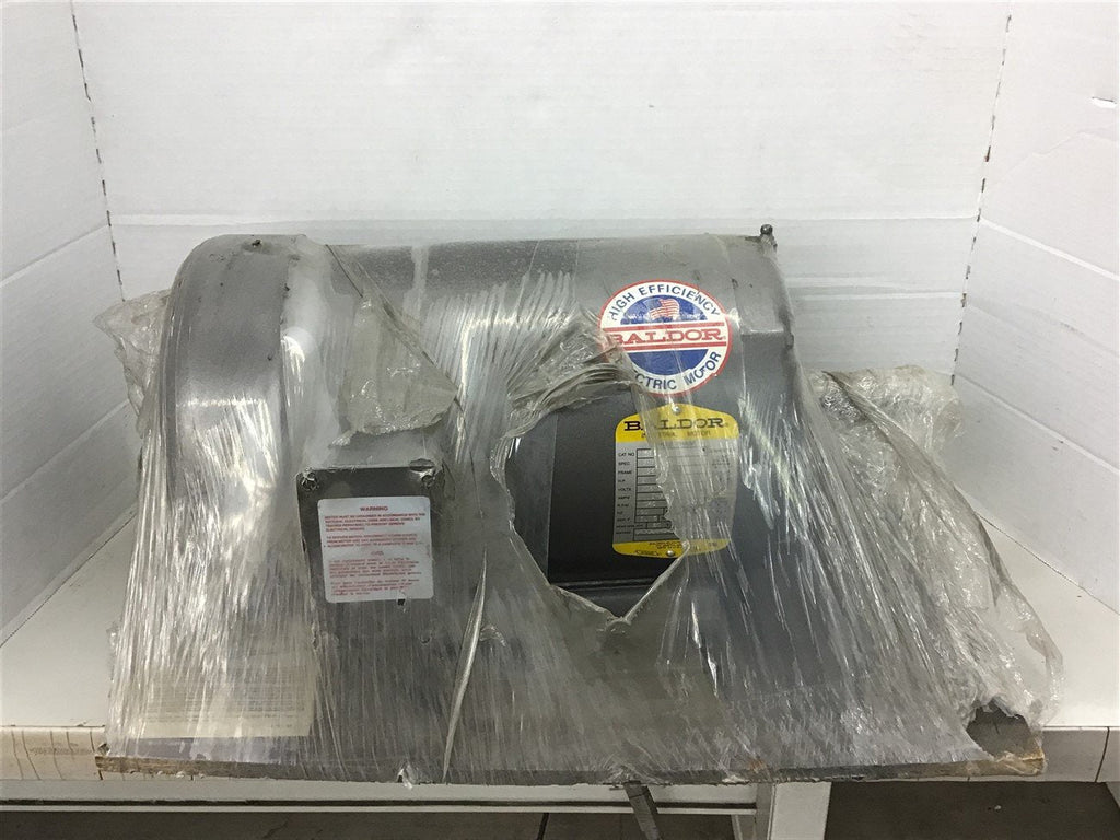 Baldor M3614T 2 HP AC Motor 208-230/460 volts 1200 Rpm 6P 184T Frame