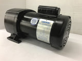 Leeson 107017.00 .5 HP AC GearMotor 115/208-230 Volts 41 Rpm 48Y Fr 42:1 Ratio