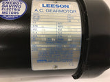 Leeson 107017.00 .5 HP AC GearMotor 115/208-230 Volts 41 Rpm 48Y Fr 42:1 Ratio