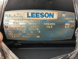 Leeson 131091.00 5 HP AC Motor 208-230/460 volts 1740 Rpm 4P 184JM Frame