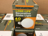 Feit Electric 40G25/W Light bulb 40 Watts Globe Bulb