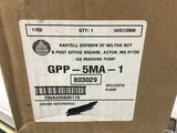Hartell GPP-5MA-1 Ice Machine 115 Volts 1/40 HP 3000 Rpm