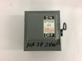 Federal Pacific G0332 30 Amp General Duty Safety Switch 120/240 Vac
