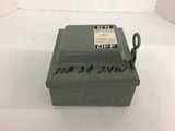 Federal Pacific G0332 30 Amp General Duty Safety Switch 120/240 Vac