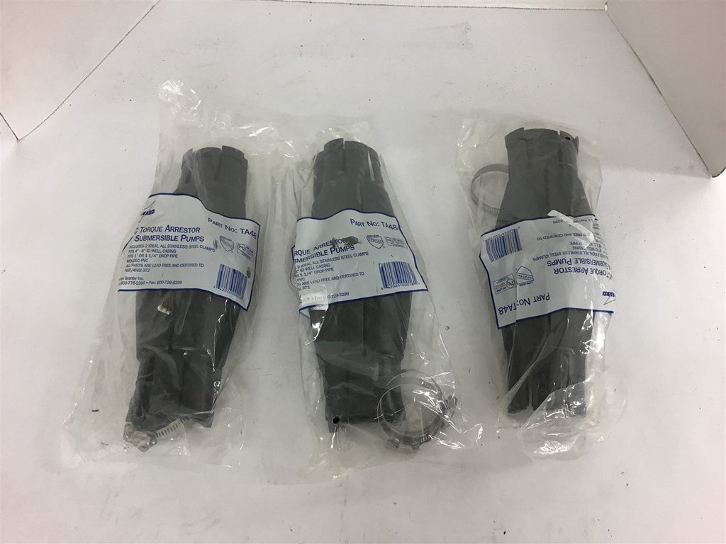Harvard TA48 PVC Torque Arrestor For Submersible Pumps Lot of 3